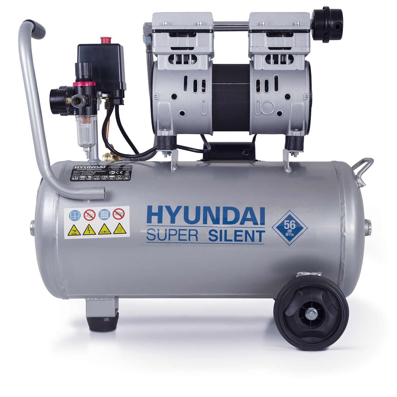 Uitmaken Worstelen verraden Hyundai stille compressor 30 L 8 bar | 55754